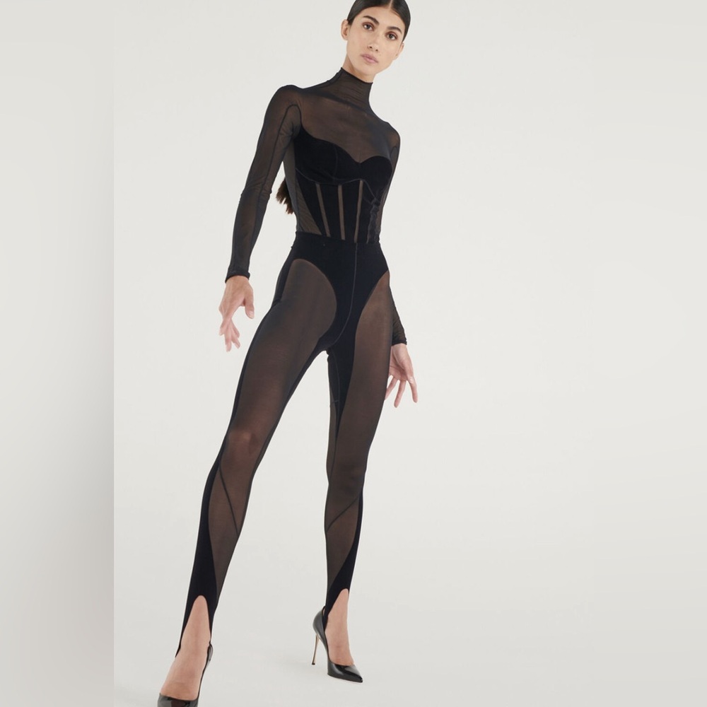 Mugler X Wolford Leggings